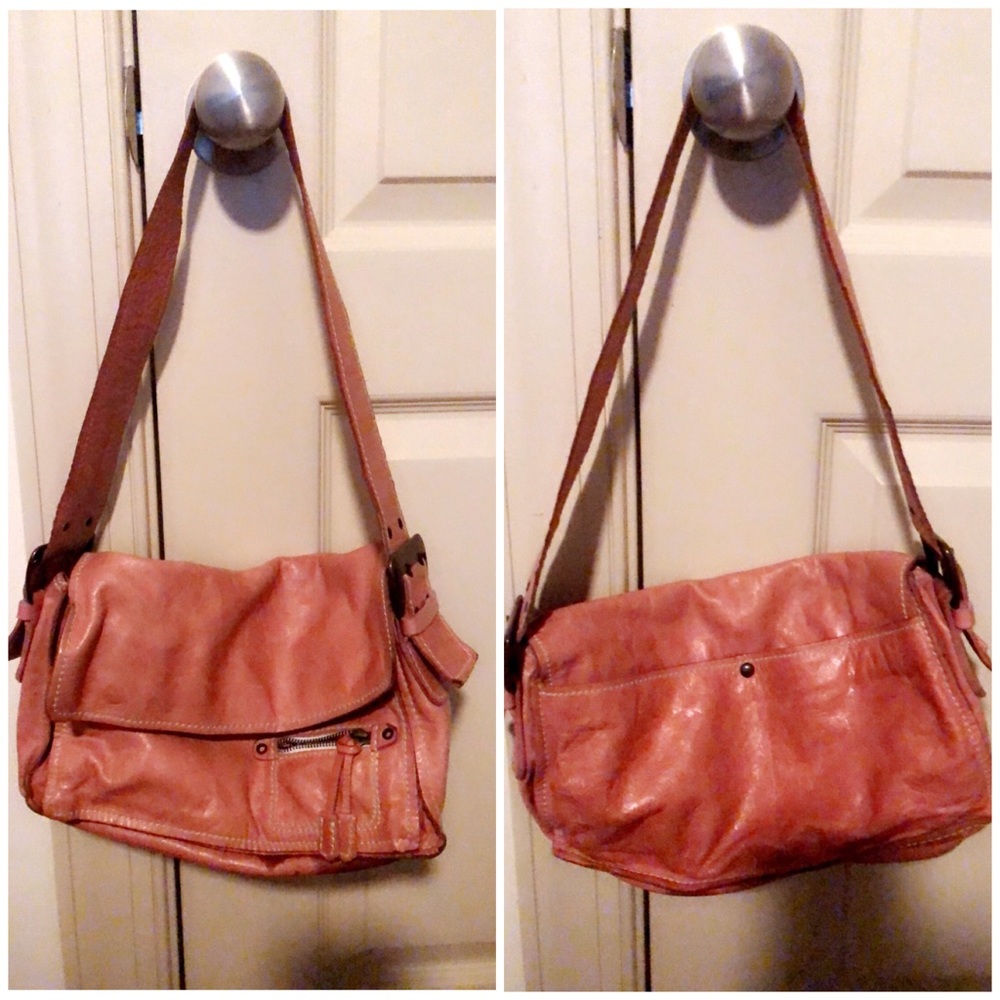👛AUTHENTIC FRANCESCO BIASIA PINK LEATHER PURSE 👛